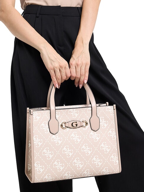 IZZY 2 Tote bag with shoulder strap sand logo - Women’s Bags