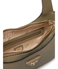 GUESS ECO JAZYLYNN ST Saffiano Hobo Bag with Shoulder Strap sage - Women’s Bags - 4