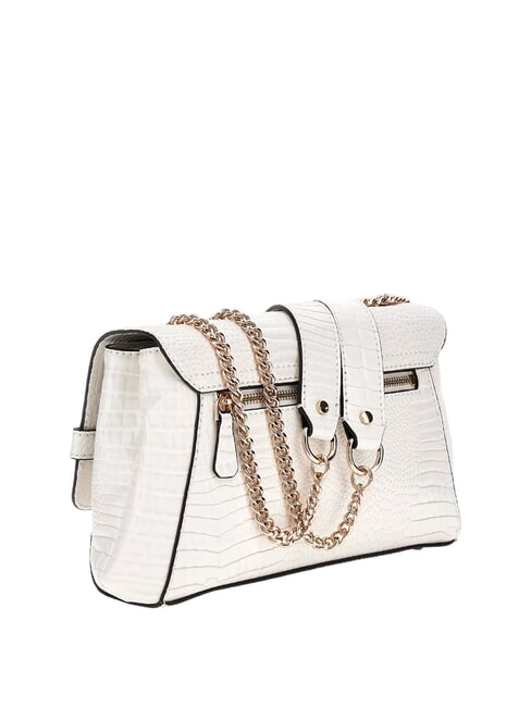 SILVYE Convertible bag with crocodile print white - Women&rsquo;s Bags