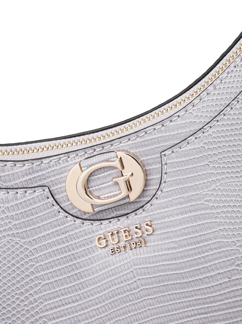 ORLINA Lizard print shoulder bag lavender grey - Women&rsquo;s Bags