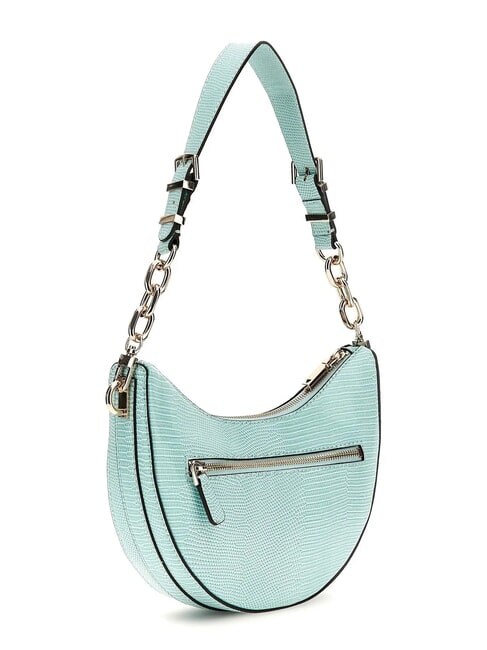 ORLINA Lizard print shoulder bag marine water - Women’s Bags