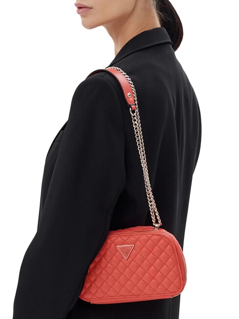 ECO RIANEE Convertible quilted bag coral red - Women&rsquo;s Bags