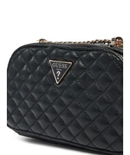 GUESS ECO RIANEE Convertible quilted bag BLACK - Women’s Bags - 3