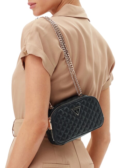 ECO RIANEE Convertible quilted bag BLACK - Women’s Bags