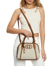 GUESS SEBINA Handbag with shoulder strap natural/caramel - Women’s Bags - 5