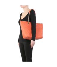 POLLINI Embossed Heritage Over-the-shoulder shopping bag ORANGE - Women&rsquo;s Bags - 7