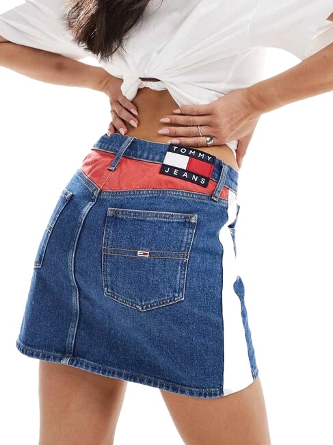 TH JEANS Short denim skirt medium denim - Women's Skirts