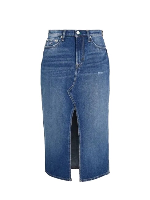 TH JEANS Long denim skirt medium denim - Women's Skirts