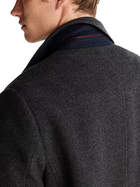 TH Wool blend jacket dark gray heather - Men's Jackets