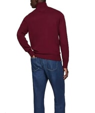 TOMMY HILFIGER TH  Turtleneck sweater deep red - Men's Sweaters - 2