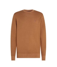 TOMMY HILFIGER TH  Crew neck sweater highland khaki/multi - Men's Sweaters - 3