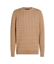 TOMMY HILFIGER TH  Crew neck sweater safari canvas - Men's Sweaters - 3