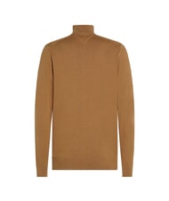 TOMMY HILFIGER TH  High-neck sweater with zip safari canvas - Men's Sweaters - 3