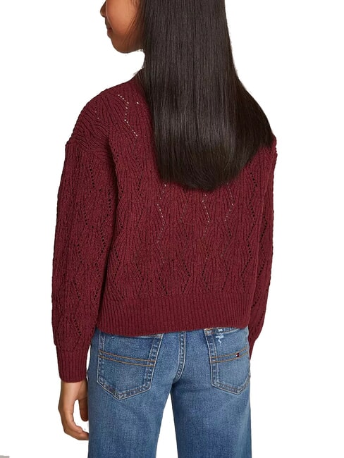TH KIDS Crew neck sweater deep red - Children's Sweaters