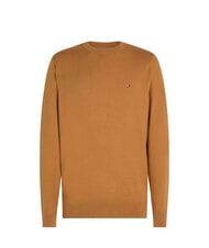 TOMMY HILFIGER PIMA Cashmere blend crewneck sweater safari canvas - Men's Sweaters - 3