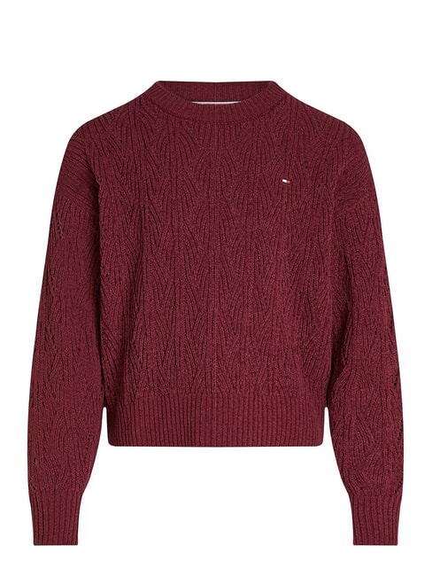 TH KIDS Crew neck sweater deep red - Children's Sweaters