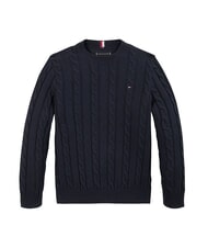 TOMMY HILFIGER TH KIDS Baby cotton sweater desert sky - Child T-shirt - 3