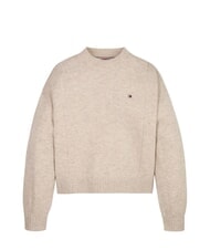 TOMMY HILFIGER TH KIDS Crew neck wool sweater - Children's Sweaters