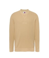 TOMMY HILFIGER TH JEANS Crew neck sweater gentle gold - Men's Sweaters - 2