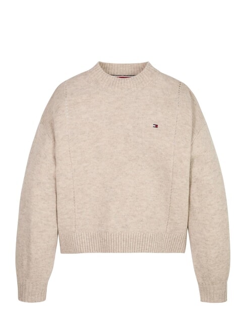 TH KIDS Crew neck wool sweater merino melange - Child T-shirt