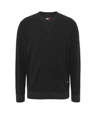 TOMMY HILFIGER TH JEANS Crew neck sweater black - Men's Sweaters - 3