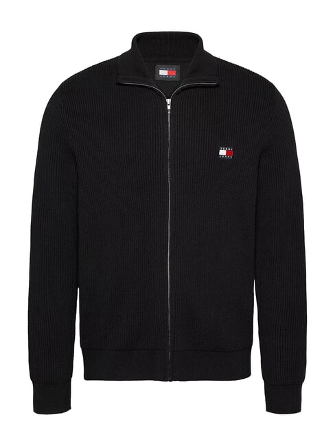 TH JEANS  Zip-up sweater black - Men's Sweaters