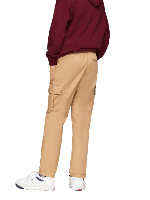 TH KIDS Unisex cotton trousers classic khaki - Children's trousers