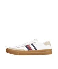 TOMMY HILFIGER TH  Low leather sneakers - Men’s shoes