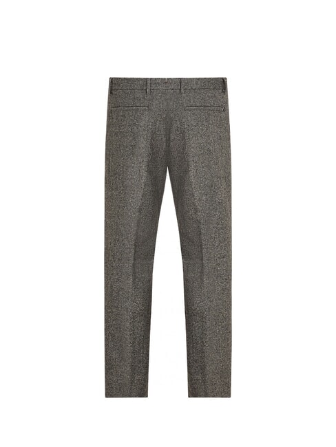TH  Wool blend trousers light gray heather - Trousers