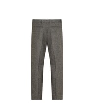 TOMMY HILFIGER TH  Wool blend trousers light gray heather - Trousers - 3