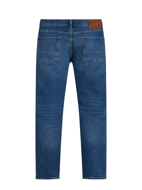 TH DENTON Straight Fit Jeans Custer Indigo - Jeans