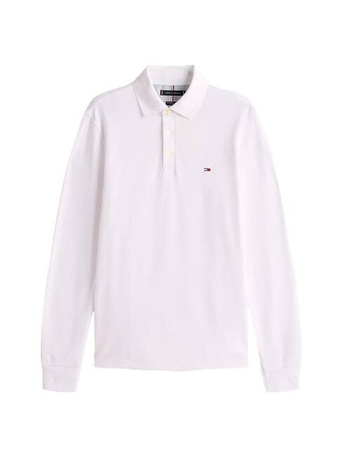 TH  Long-sleeved polo shirt white - Polo shirt