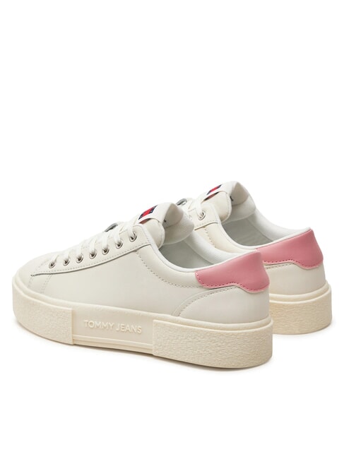 TOMMY JEANS Foxing Flatform Sneakers ivory - Women&rsquo;s shoes