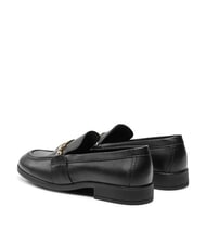 TOMMY HILFIGER TH  Leather moccasins black - Women&rsquo;s shoes - 3