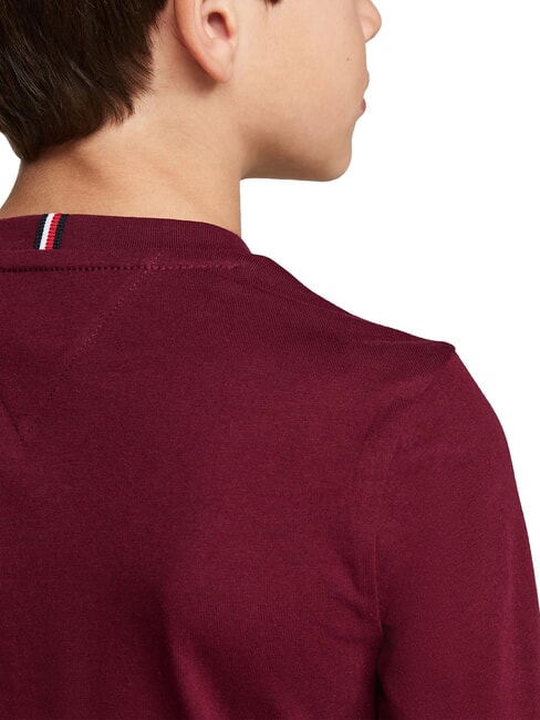 TH KIDS Long-sleeved T-shirt deep red - Child T-shirt