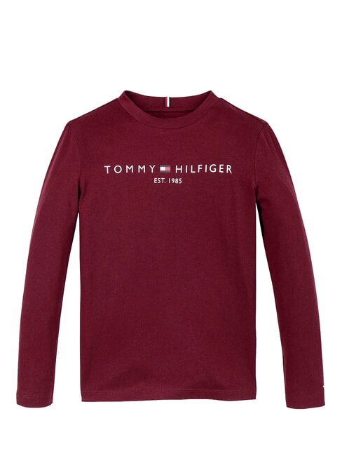 TH KIDS Long-sleeved T-shirt deep red - Child T-shirt