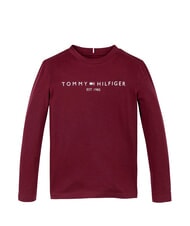 TOMMY HILFIGER TH KIDS Long-sleeved T-shirt deep red - Child T-shirt - 3