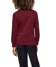 TOMMY HILFIGER TH KIDS Long-sleeved cotton T-shirt deep red - Child T-shirt - 2