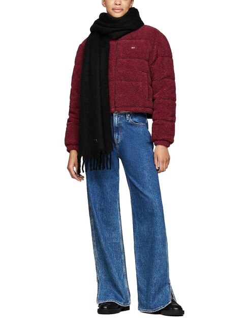 TH JEANS Fringed scarf black - Scarves