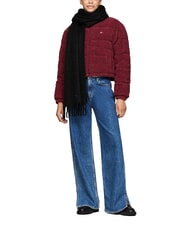 TOMMY HILFIGER TH JEANS Fringed scarf black - Scarves - 2