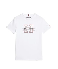 TOMMY HILFIGER TH KIDS Short-sleeved cotton T-shirt - Child T-shirt