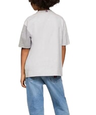 TOMMY HILFIGER TH KIDS Spliced Logo Cotton T-Shirt - Child T-shirt