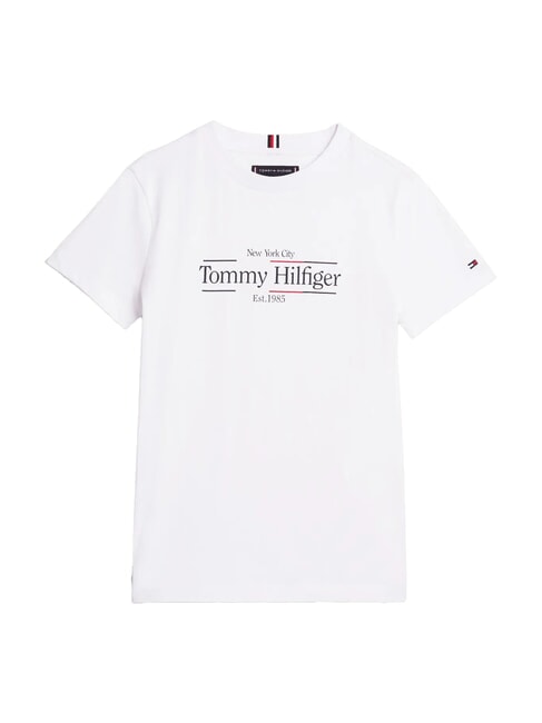 TH KIDS Short-sleeved cotton T-shirt white - Child T-shirt