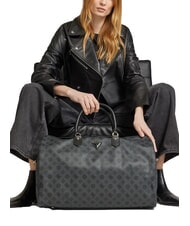GUESS WILDER Handbag, with shoulder strap dark gray - Duffle bags - 5