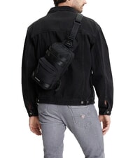 GUESS ASTI Shoulder bag BLACK - Over-the-shoulder Bags for Men - 4