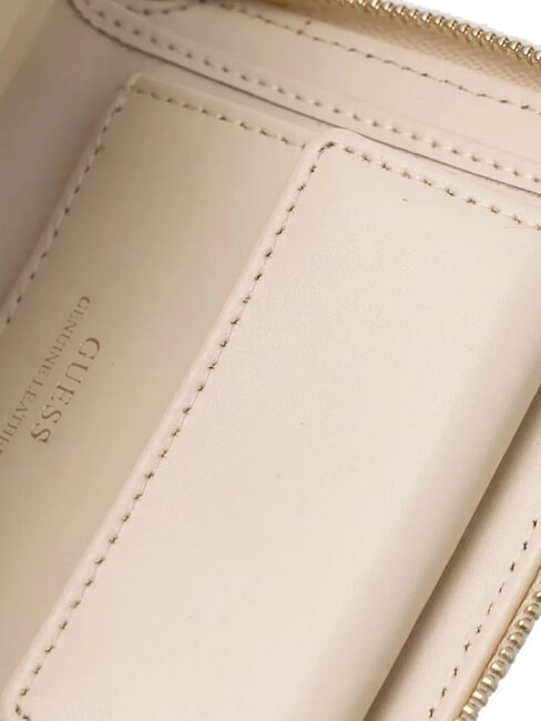 PUFFY Small leather wallet OFFWHITE - Women’s Wallets