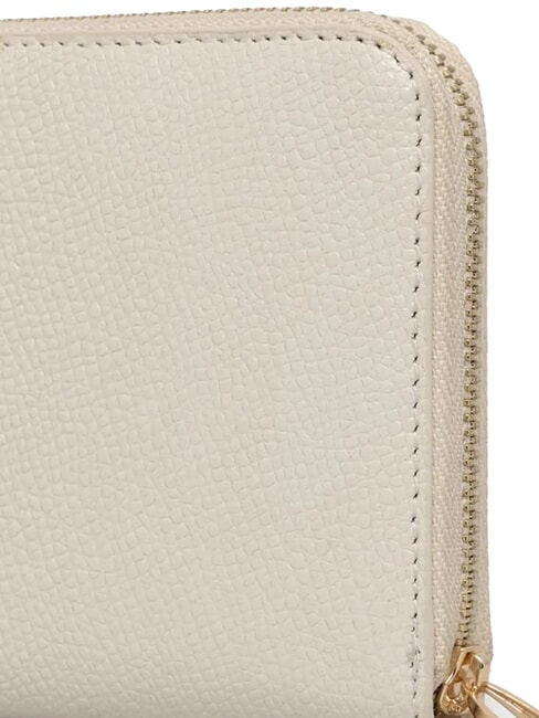 PUFFY Small leather wallet OFFWHITE - Women’s Wallets