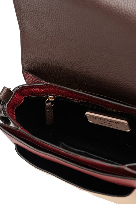 C-ME TRICOLOR Mini shoulder bag ribe/brun/betul - Women’s Bags