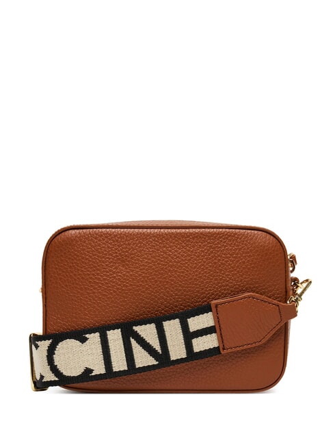 TEBE Shoulder bag in textured leather cognac - Women’s Bags