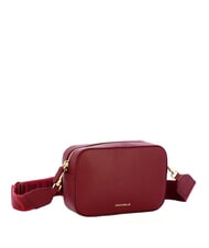 COCCINELLE TEBE Shoulder bag in textured leather currant - Women’s Bags - 2